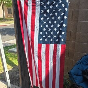 American Flag with Stars and Stripes
